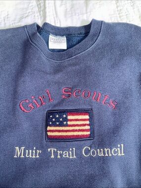Vintage Girl Scout Muir Trail sweatshirt